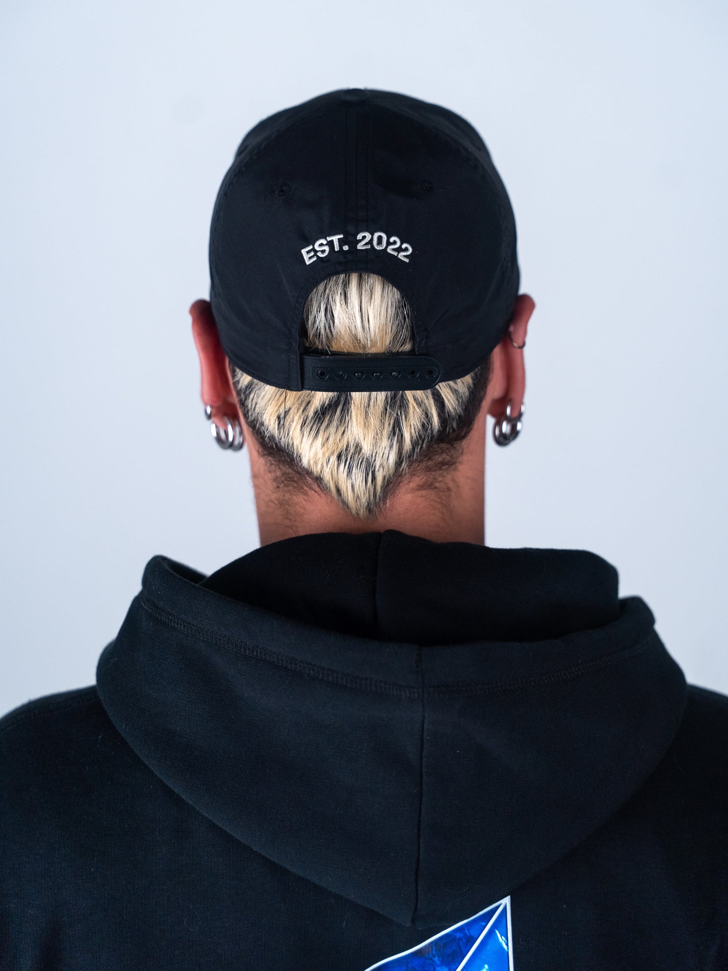 Embroidered SPEKTRA Black Nylon Cap