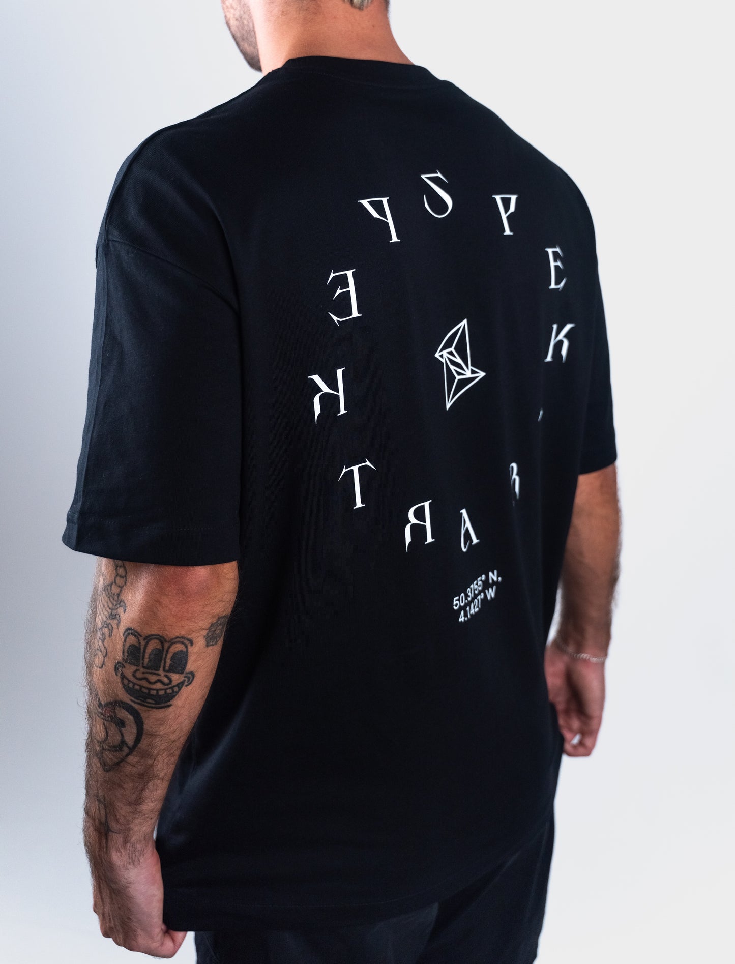 Spektra Radial Tee (White Print)